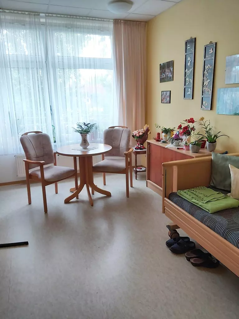 Patientenzimmer im Belcantohaus Wolfen